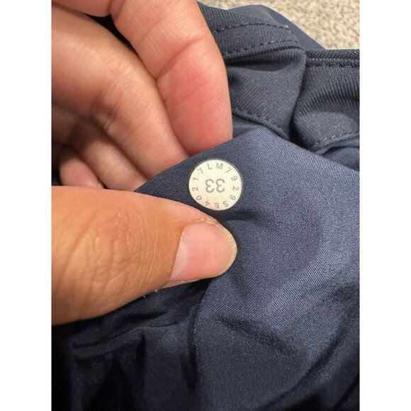 Lululemon The Works Short 10” Warpstreme Classic Navy Size 33 EUC - Picture 5 of 5